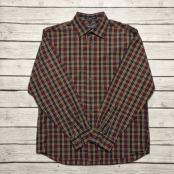 Paul Fredrick Long Sleeve Dress Shirt Classic Fit - Picture 1 of 2